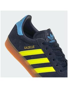 Zapatilla Adidas Gazelle C Marino/Fluor