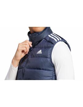 Chaleco Adidas M Ess 3S L Down Marino/Blanco