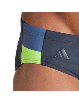 Bañador Adidas Swim M Slip Block Trunk Azul