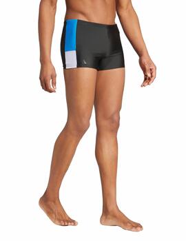 Bañador Adidas Swim M Block Boxer Negro/Azul