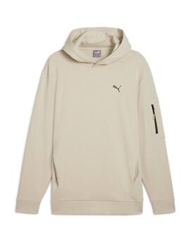 Sudadera Puma M Open Road Hoodie Beige para hombre