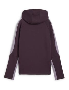 Sudadera Puma W Evostripe Hoodie Morado para mujer