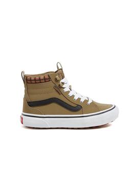 Zapatilla Vans YT Filmore Hi Vansguard Verde para niño