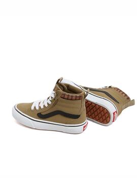 Zapatilla Vans YT Filmore Hi Vansguard Verde para niño