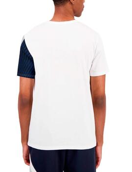 Camiseta Lecoq Hetitage SS N°1 Blanco para hombre