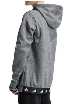 Sudadera Adidas J PFL Hoody Gris