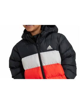 Cazadora Adidas Jr LK SD JKT Negra/Roja/Blanca