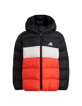 Cazadora Adidas Jr LK SD JKT Negra/Roja/Blanca