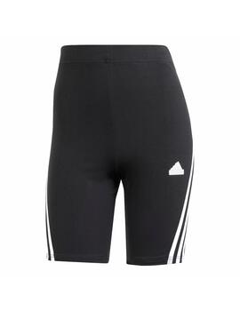 Malla Corta Adidas W FI 3S Negra