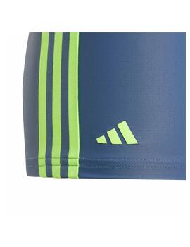 Bañador Adidas Swim K 3S Boxer Gris/Verde