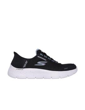 Zapatilla Skechers W Go Walk Flex Slip-Ins WP BKMV