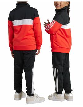 Chandal Adidas LK Tiberio TS Rojo/Negro