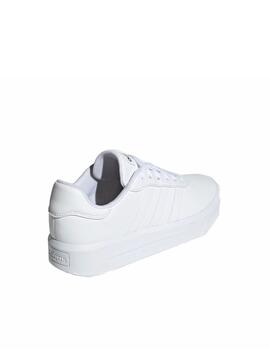 Zapatilla Adidas W Court Platform Blanco