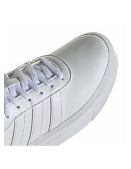 Zapatilla Adidas W Court Platform Blanco