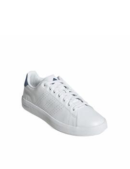 Zapatilla Adidas M Advantage Premium Blanco/Azul