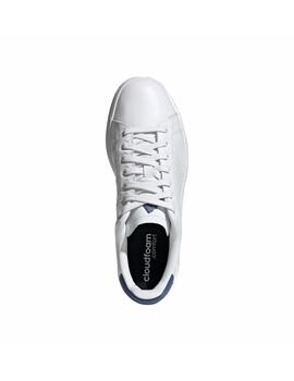 Zapatilla Adidas M Advantage Premium Blanco/Azul