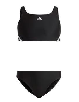 Bikini Adidas Swim 3S Negro/Blanco