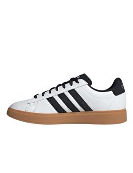 Zapatilla Adidas M Grand Court 2.0 Blanco/Negro