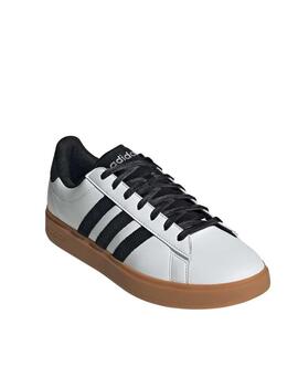 Zapatilla Adidas M Grand Court 2.0 Blanco/Negro