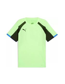 Camiseta Puma M IndividualLIGA Verde Fluor