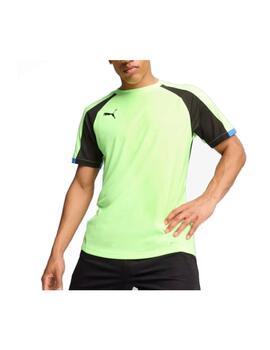 Camiseta Puma M IndividualLIGA Verde Fluor