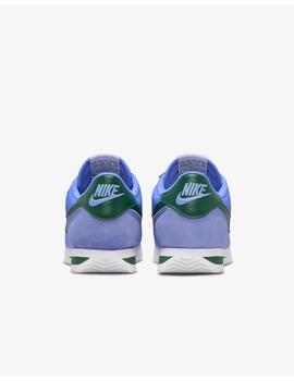 Zapatilla Nike W Cortez Nylon Azul/Verde