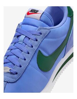 Zapatilla Nike W Cortez Nylon Azul/Verde