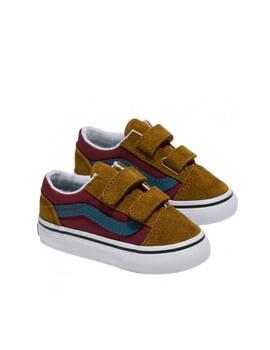 Zapatilla Vans TD Old Skool V Marrón/Multi