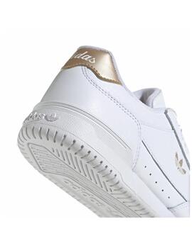 Zapatilla Adidas W Court Super Blanco/Oro