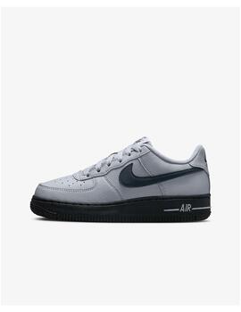 Zapatilla Nike GS Air Force 1 Gris/Negro