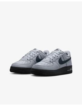 Zapatilla Nike GS Air Force 1 Gris/Negro