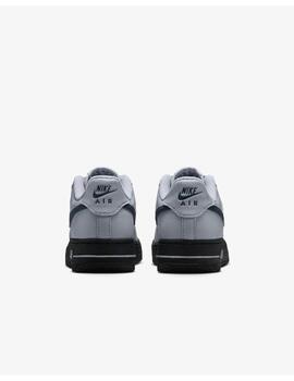 Zapatilla Nike GS Air Force 1 Gris/Negro