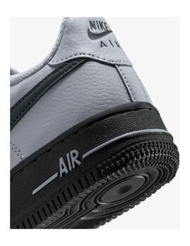 Zapatilla Nike GS Air Force 1 Gris/Negro