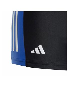 Bañador Adidas Swim J CB 3S Boxer Negro/Azul