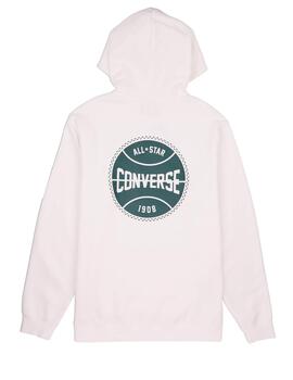 Sudadera Converse M Retro Hoops Hoodie Beige