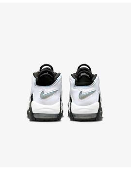 Zapatilla Nike GS Air More Uptempo Negro/Blanco