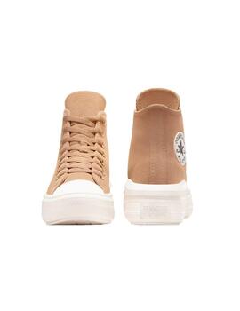 Zapatilla Converse W Move Alta Suede Marrón