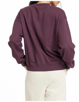 Sudadera NB W French Terry Oversized Crew Morado