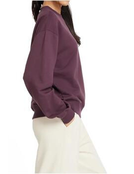 Sudadera NB W French Terry Oversized Crew Morado