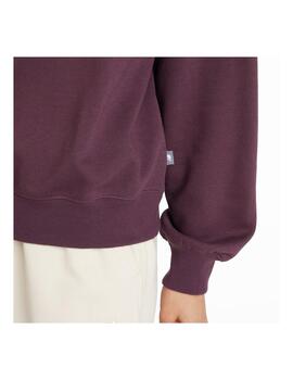 Sudadera NB W French Terry Oversized Crew Morado