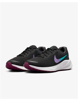 Zapatilla Nike W Revolution 7 Negro/Multi