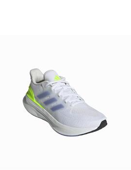 Zapatilla Adidas J UltraRun 5 Blanco/Fluor