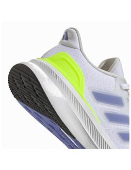 Zapatilla Adidas J UltraRun 5 Blanco/Fluor