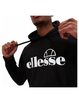 Sudadera Ellesse M Oodia OH Hoody Negro/Blanco