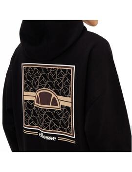 Sudadera Ellesse M Bareli OH Hoody Negro