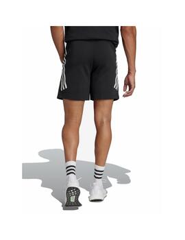 Short Adidas M FI 3S Negro/Blanco