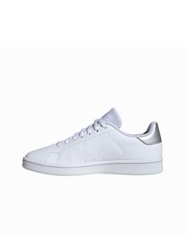 Zapatilla Adidas W Urban Court Blanco/Plata