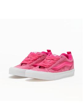 Zapatilla Vans WM Knu Skool Nubuck Rosa/Blanco