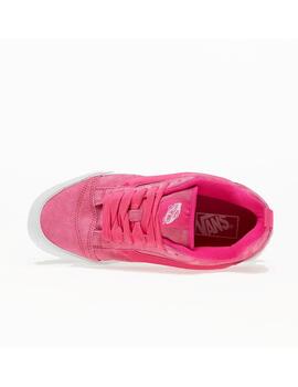 Zapatilla Vans WM Knu Skool Nubuck Rosa/Blanco