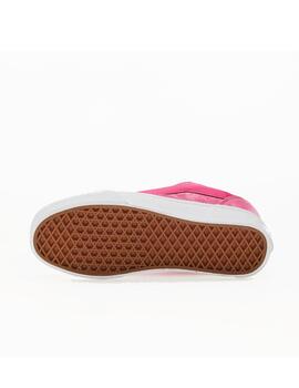 Zapatilla Vans WM Knu Skool Nubuck Rosa/Blanco